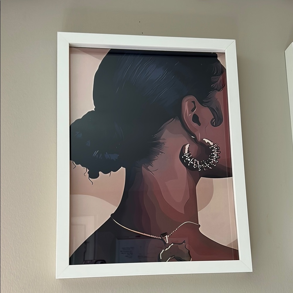 Black Girl Magic Frames 

-comes with frame and all 3 images